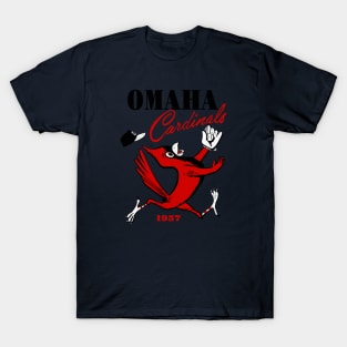 Defunct Omaha Cardinals Baseball 1957 T-Shirt